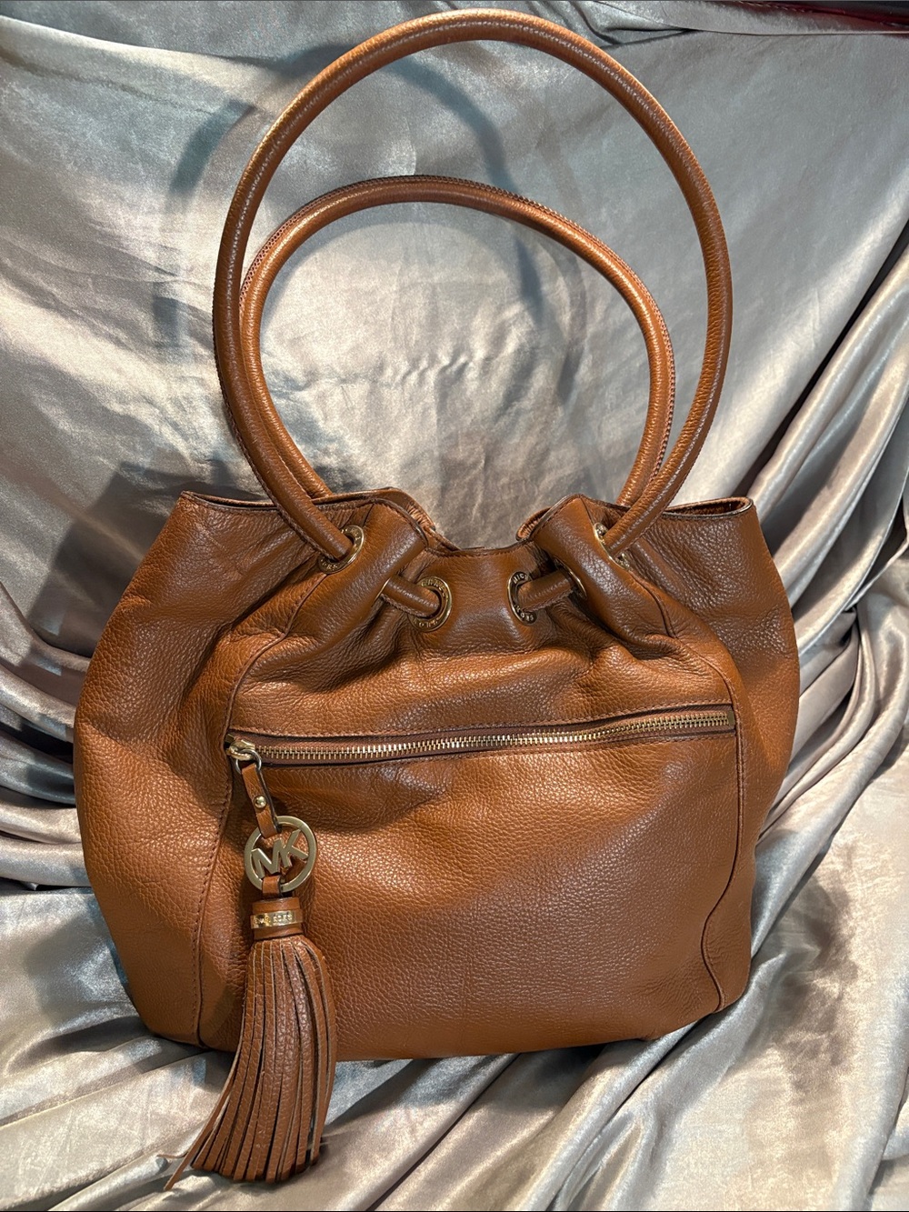 Michael Kors Brown Leather Purse